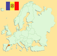 Globalization guide - Map for localization of the country - Andorra