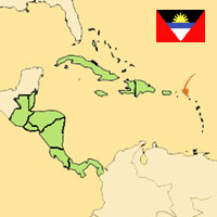 Globalization guide - Map for localization of the country - Antigua and Barbuda