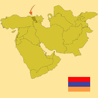 Globalization guide - Map for localization of the country - Armenia