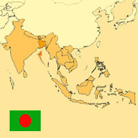 Globalization guide - Map for localization of the country - Bangladesh