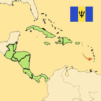 Globalization guide - Map for localization of the country - Barbados