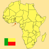Globalization guide - Map for localization of the country - Benin