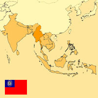 Globalization guide - Map for localization of the country - Burma