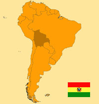 Globalization guide - Map for localization of the country - Bolivia