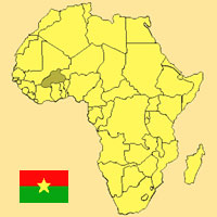 Globalization guide - Map for localization of the country - Burkina Faso