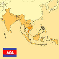 Globalization guide - Map for localization of the country - Cambodia