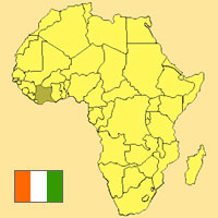 Globalization guide - Map for localization of the country - Ivory Coast