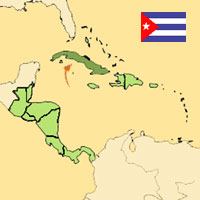 Globalization guide - Map for localization of the country - Cuba