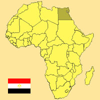 Globalization guide - Map for localization of the country - Egypt