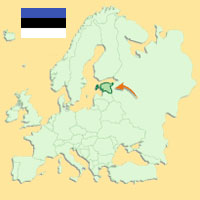 Globalization guide - Map for localization of the country - Estonia