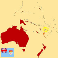 Globalization guide - Map for localization of the country - Fiji