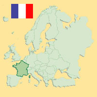 Globalization guide - Map for localization of the country - France