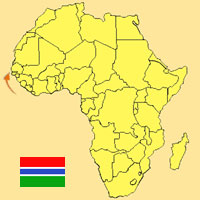 Globalization guide - Map for localization of the country - Gambia