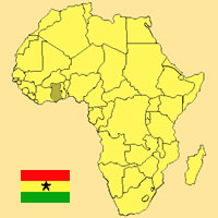 Globalization guide - Map for localization of the country - Ghana