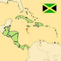 Globalization guide - Map for localization of the country - Jamaica