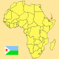 Globalization guide - Map for localization of the country - Djibouti