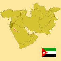 Globalization guide - Map for localization of the country - Jordan