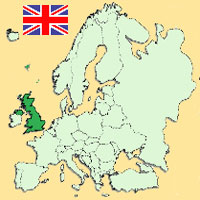 Globalization guide - Map for localization of the country - United Kingdom