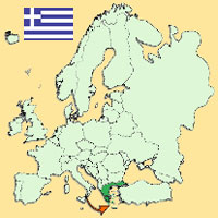 Globalization guide - Map for localization of the country - Greece