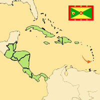 Globalization guide - Map for localization of the country - Grenada