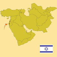 Globalization guide - Map for localization of the country - Israel