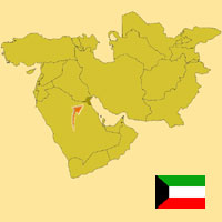 Globalization guide - Map for localization of the country - Kuwait