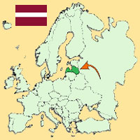 Globalization guide - Map for localization of the country - Latvia