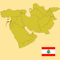 Globalization guide - Map for localization of the country - Lebanon