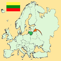 Globalization guide - Map for localization of the country - Lithuania