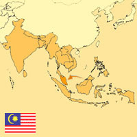 Globalization guide - Map for localization of the country - Malaysia