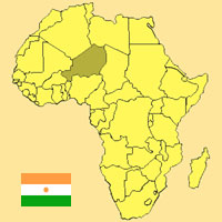 Globalization guide - Map for localization of the country - Niger