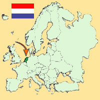 Globalization guide - Map for localization of the country - Netherlands