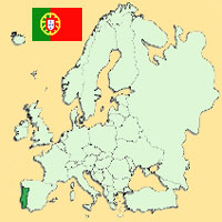 Globalization guide - Map for localization of the country - Portugal