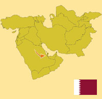 Globalization guide - Map for localization of the country - Qatar