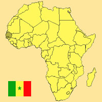 Globalization guide - Map for localization of the country - Senegal