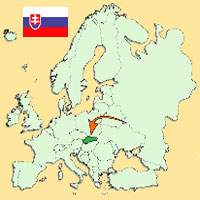 Globalization guide - Map for localization of the country - Slovakia