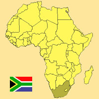 Globalization guide - Map for localization of the country - South Africa