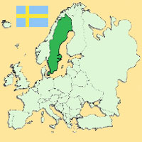 Globalization guide - Map for localization of the country - Sweden