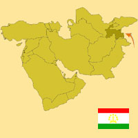 Globalization guide - Map for localization of the country - Tajikistan