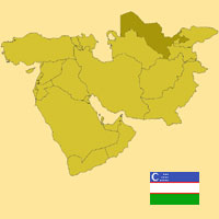 Globalization guide - Map for localization of the country - Uzbekistan